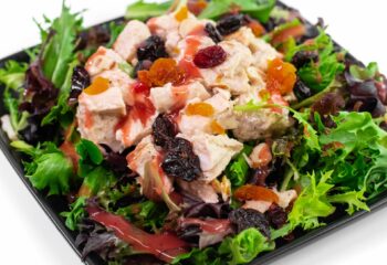#169  Cranberry Almond Chicken Salad with Raspberry Vinaigrette