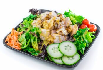 #172  Maple Glazed Chicken Salad with Homemade Maple Mustard Dressing