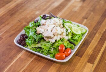 #172 Mediterranean Chicken Salad with Feta and Greek Dressing
