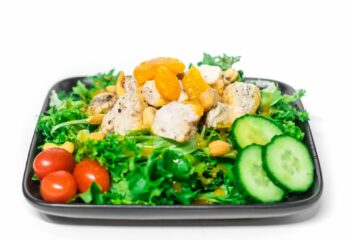 #170  Mandarin Orange Chicken Salad with Sesame Ginger Dressing