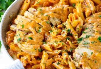 #116  Creamy Vodka Chicken Pasta