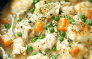 FROZEN Medium Chicken & Dumplings with Stewed Vegetables